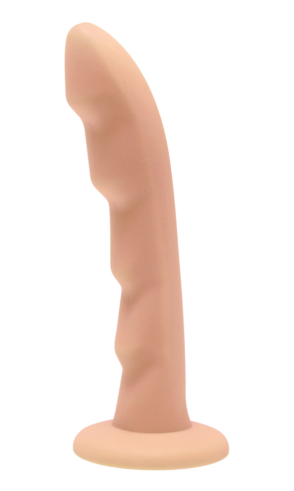 Strap U Ripples Silicone Strap On Harness Dildo, Flesh