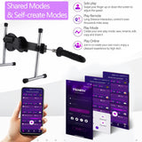 Hismith Mini, Sex Machine with KlicLok System, APP Controlled Thrusting Dildo Machine with Remote Control, Black