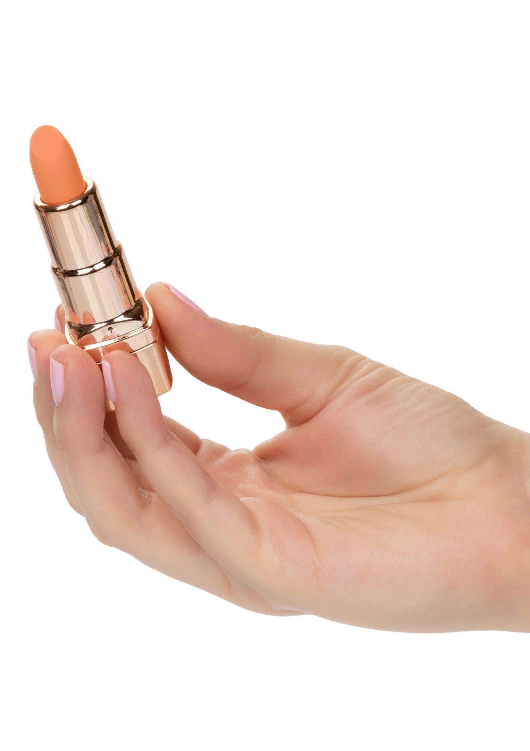 Calexotics Hide & Play Rechargeable Lipstick, Coral, 2 Ounce Bulk, 14019Orange_