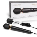 Le Wand Petite Plug-in Vibrator Wand - Vibrating Wand Massager Black