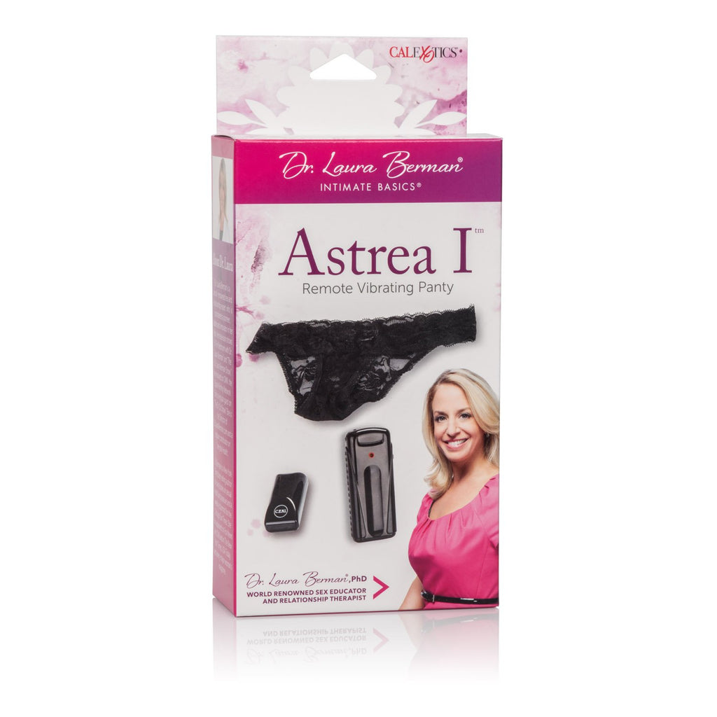 Dr Laura Berman Intimate Basics Astrea I Remote Vibrating Panty - Wireless Control Pleasure Panty Vibrator - Pocket Adult Toys F