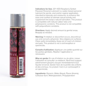 Jo Flv Raspberry Sorbet 4 Fl Oz