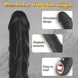 G Spot Dildo Vibrator - BGGOOD Adult Female Sex Toys with 10 Vibrations, Realistic Silicone Dildos Finger Vibrators for Multiple