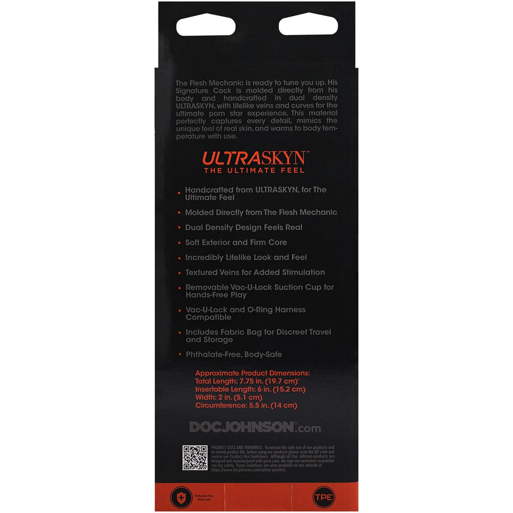 Signature Cocks Flesh Mechanic 7.5 Inch Ultraskyn Cock