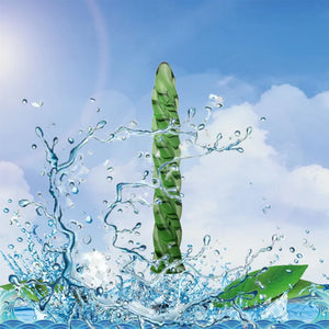 Urethral Sounds,Urethral Plug Crystal Glass Penis Plug Urethral Dilator Masturbation Anal Butt Plug Rod Green Threaded Urethral