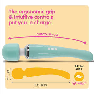 Oliver James Vibrator, Sex Toys Wand Massager, Adult Toy for Women - G Spot Vibrators, Clitoris Stimulation, Dildo, Water-Resist