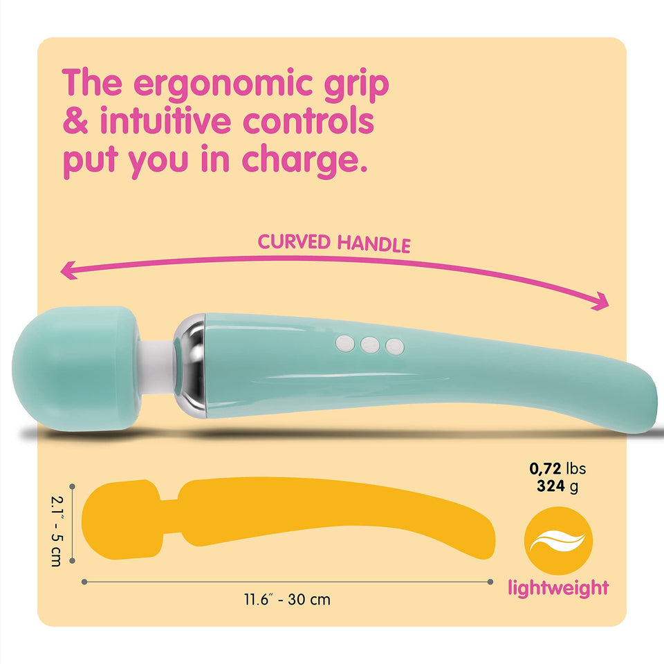 Oliver James Vibrator, Sex Toys Wand Massager, Adult Toy for Women - G Spot Vibrators, Clitoris Stimulation, Dildo, Water-Resist