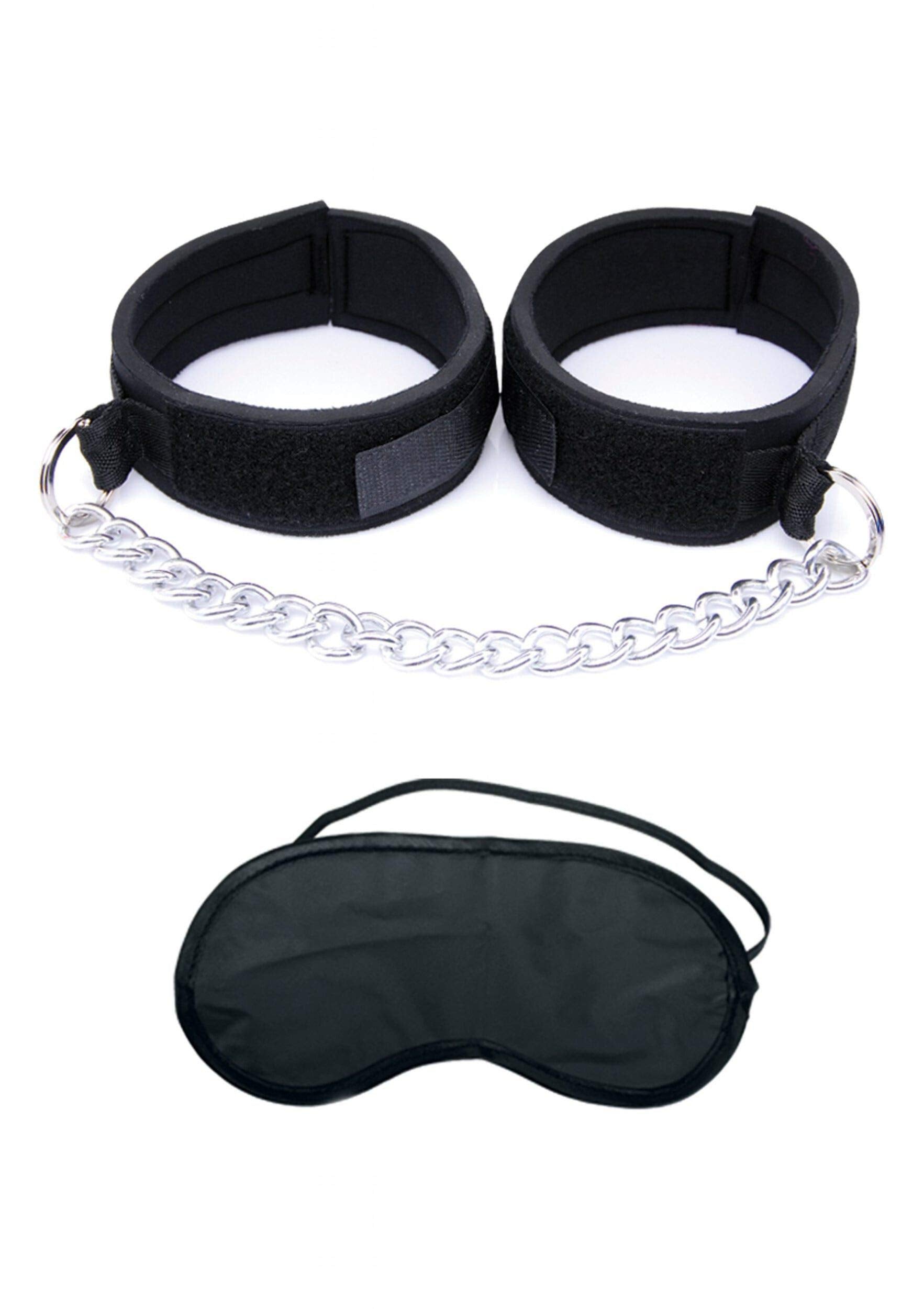 Fetish Fantasy Universal Wrist and Ankle Cuffs, Black