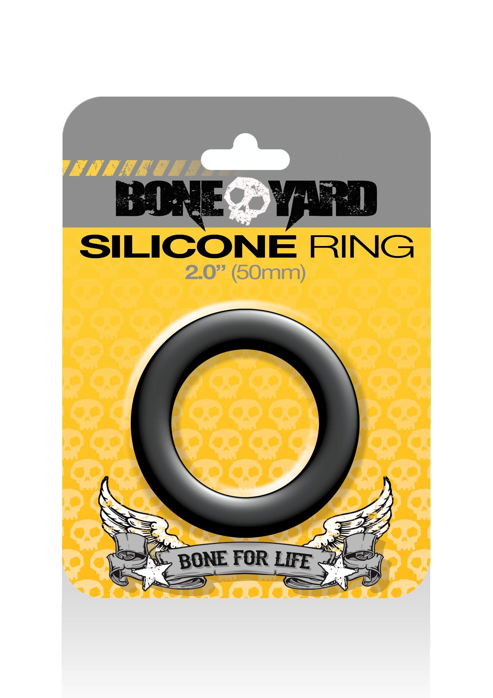 Rascal Boneyard Silicone Ring 50mm Black