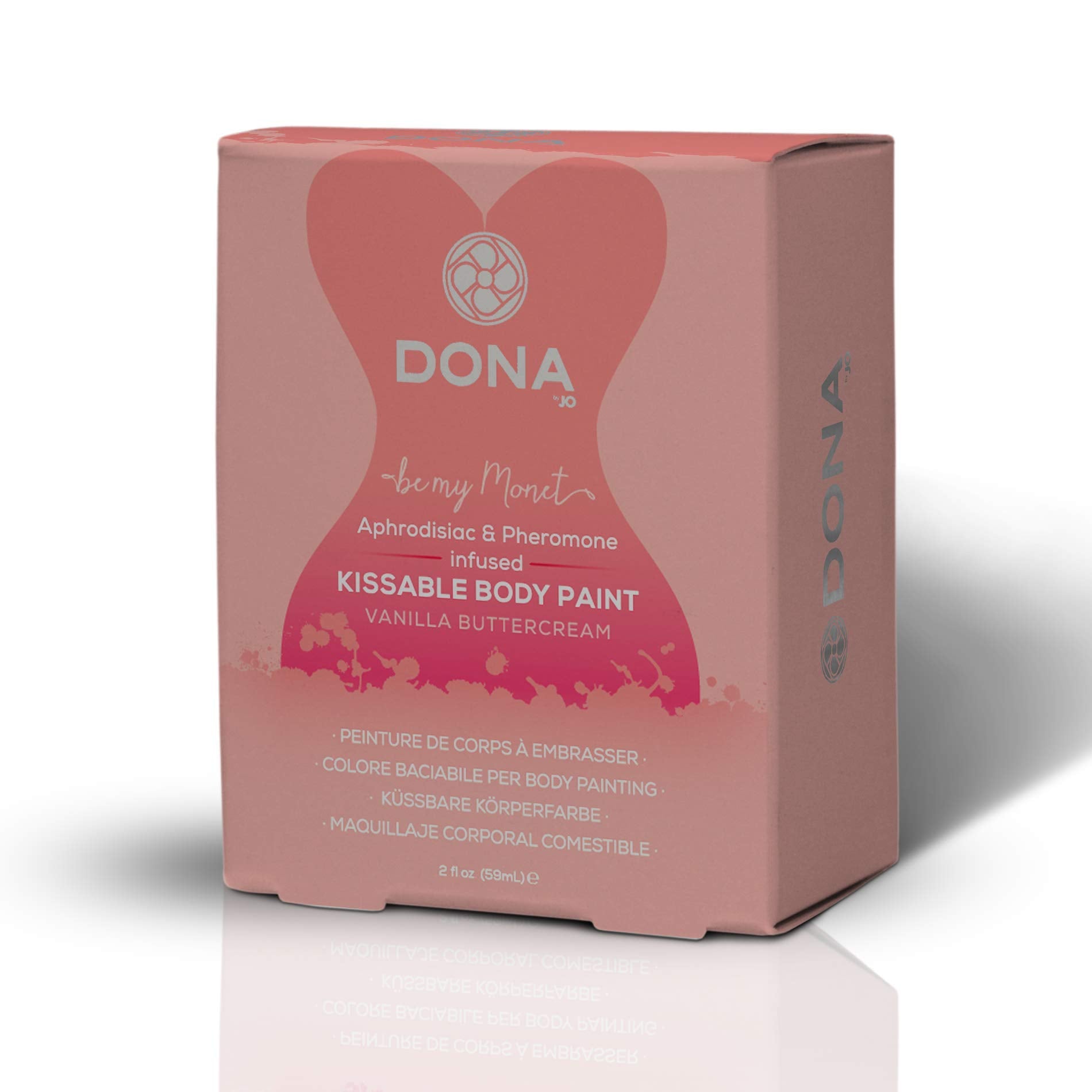 System Jo Dona Body Paint, Vanilla Buttercream, 2 Fl.Oz