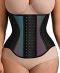FeelinGirl Waist Trainers for Women Belly Fat Working Out Waist Cincher for Women Body Shaper with Steel Bones Mix Medium