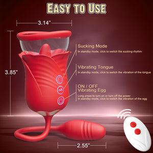 Women Sex Toy Sucking Vibrators - Clitoris Vagina Pussy Pump Tongue Vibrators for Women Quick Sexual Pleasure, 5 & 10 Modes, Fem