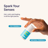 Hello Cake Tingle to Mingle, Tingling, Stimulating, Arousal Serum for Women - Made with Natural Extracts, Warming and Cooling Se