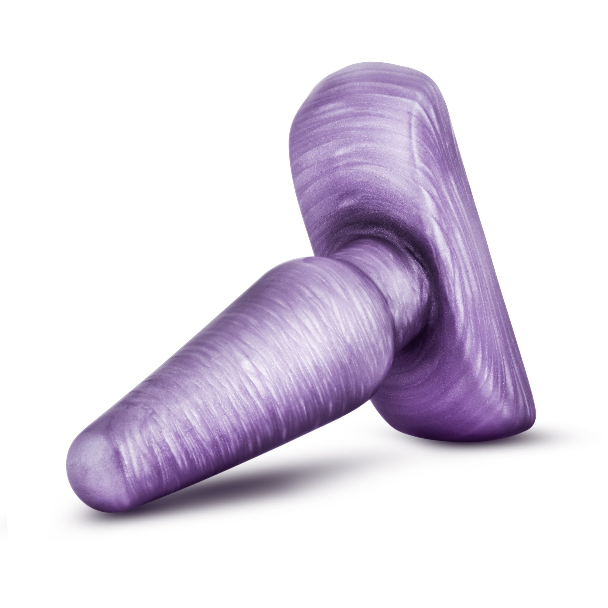 Blush Novelties B Yours Cosmic Plug - 4 Inch Soft Beginner Small Tapered Slim Anal Butt Plug - Easy To Insert - Narrow Base For
