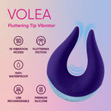 Femme Funn Volea Fluttering Tips Vibrator Feel Butterflies From Head To Curling Toes. Made From Premium Silicone Volea?? Targeted Tip Flutters To Stimulate Your Erogenous Zones With 10 Vibration Modes