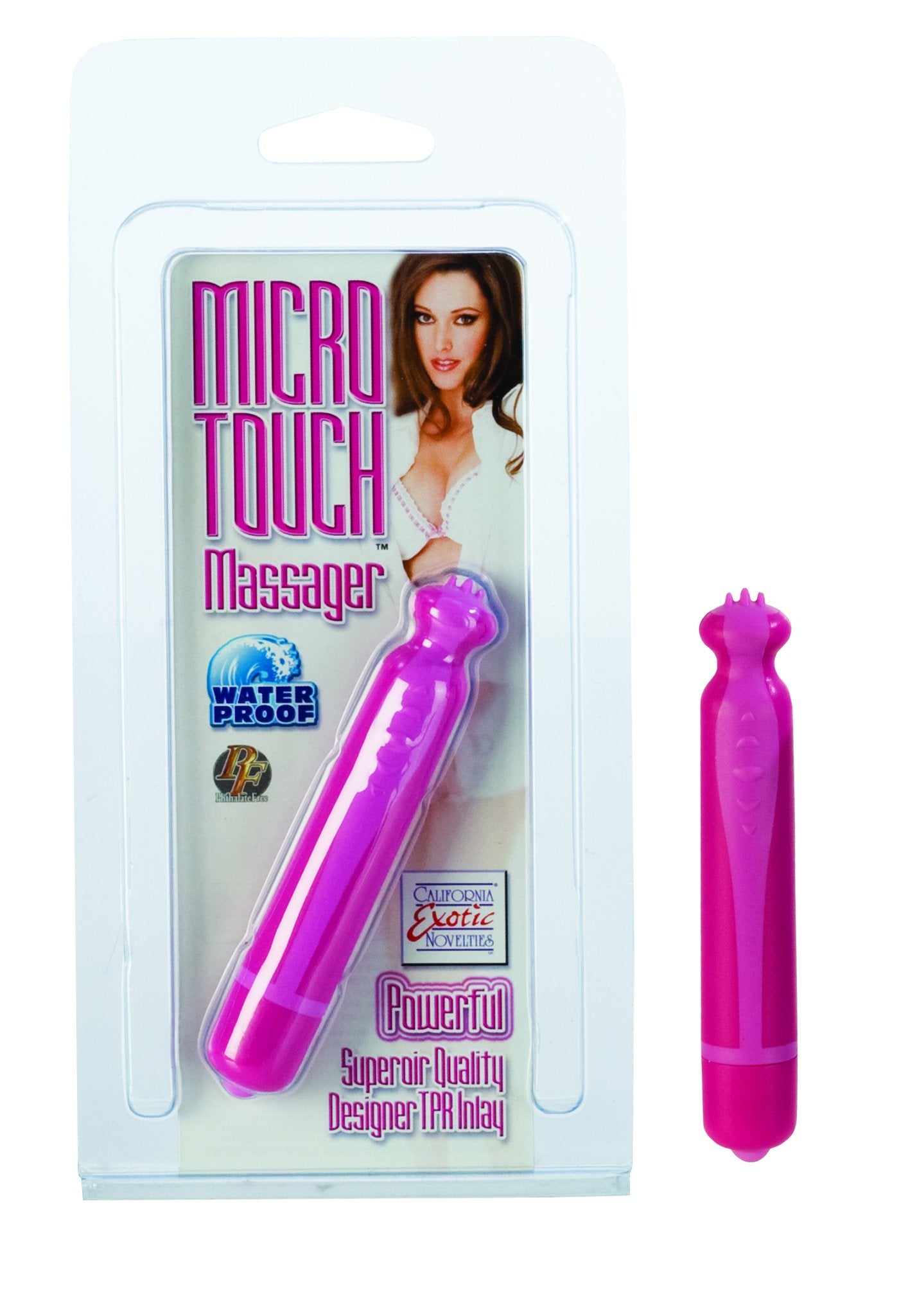 California Exotics Micro Touch Massager, Pink