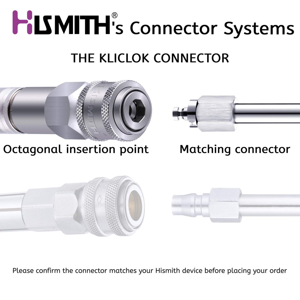 Hismith 7.1 '' Beaded Silicone Anal Dildo for Hismith Premium Sex Machine with KlicLok System, 6.3 '' Insertable Length, Girth 4