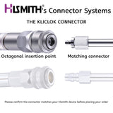Hismith 7.1 '' Beaded Silicone Anal Dildo for Hismith Premium Sex Machine with KlicLok System, 6.3 '' Insertable Length, Girth 4