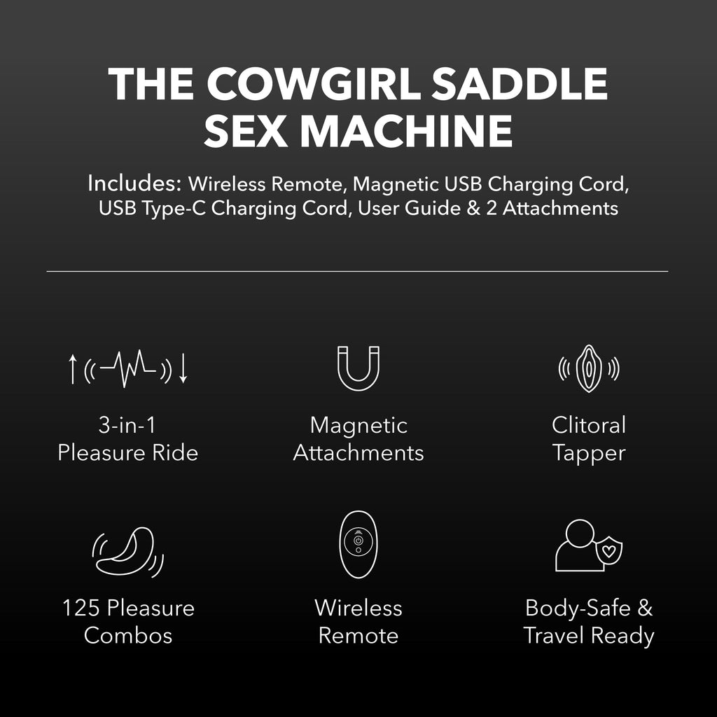 The Cowgirl Unicorn Premium Sex Machine