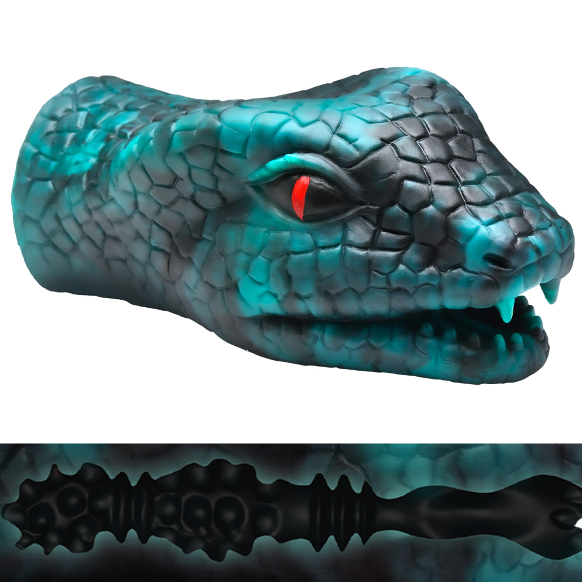 Creature Cocks Serpentinestroker Sil Grn
