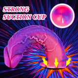 Liquid Silicone Large Dildo Soft with Suction Cup, 9 Inch Realistic Anal Dildo Fantasy for Women Men Lesbians, XL XXL Prostate D