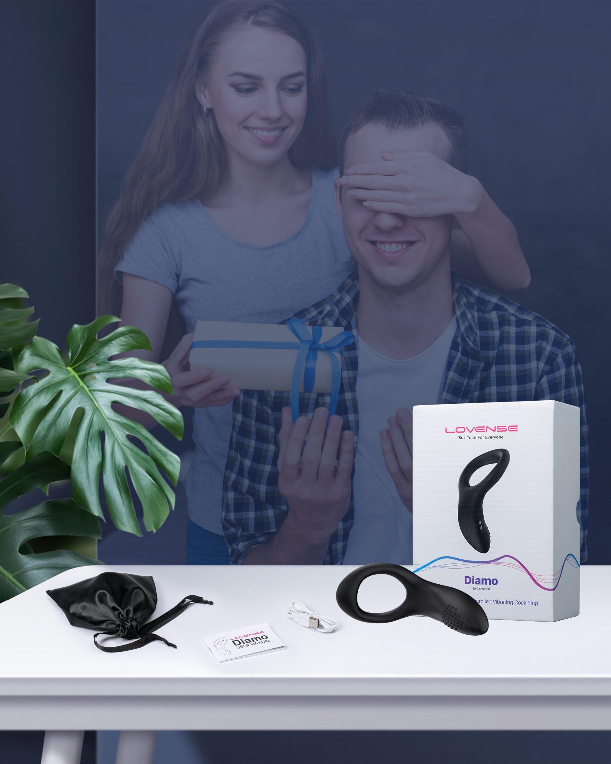 Lovense Diamo Vibrating Cockring