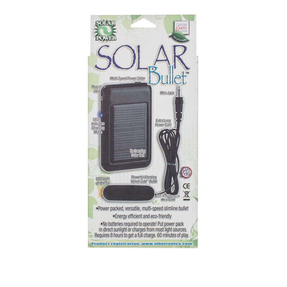 California Exotic Novelties Solar Bullet, Black
