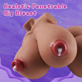 Zonbik 24lb Adult Sex Doll Male Masturbator, 4 in 1 Female Torso Love Doll with Big Boobs, Big Ass, 3D Realistic Torso Sex Dolls