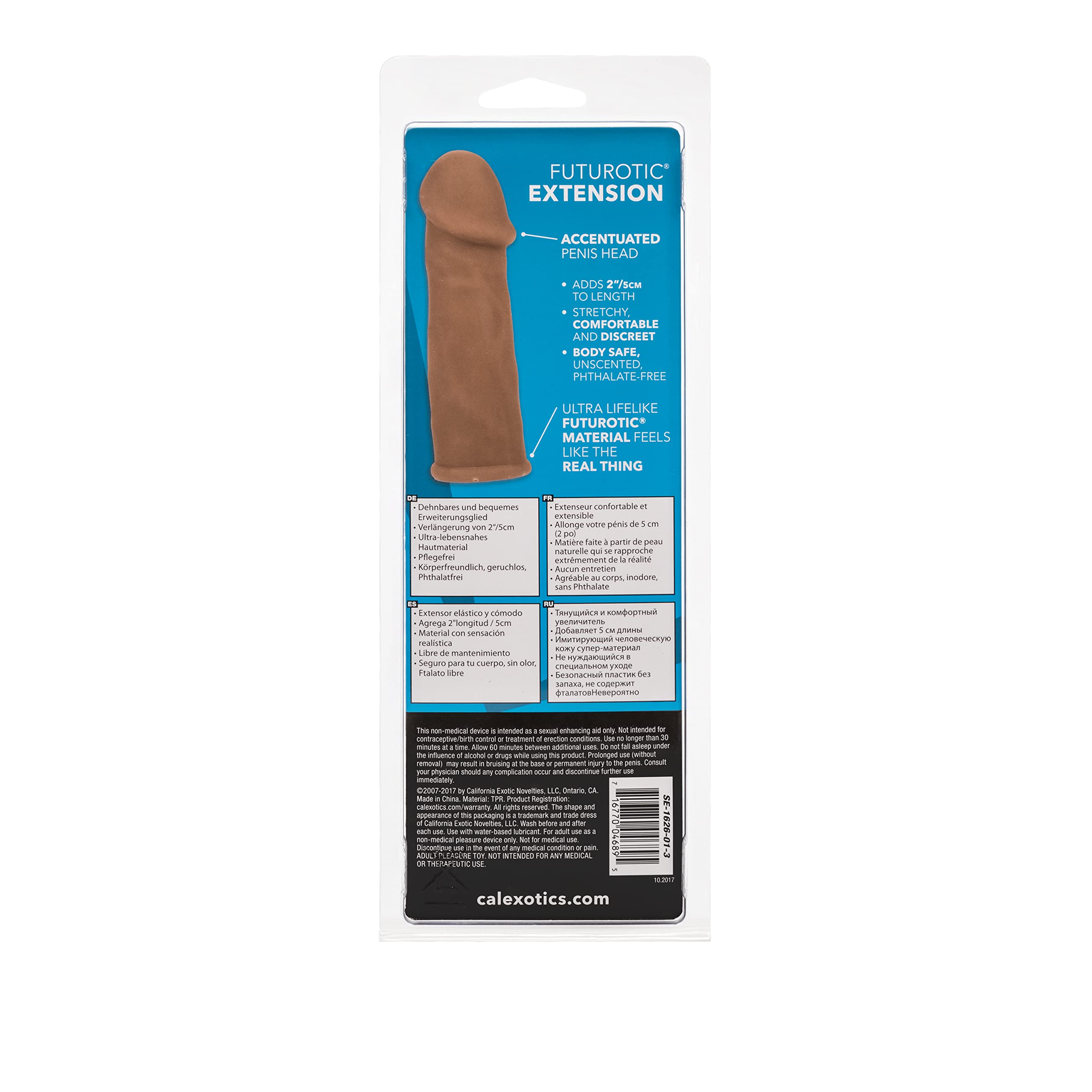Calexotics Novelties Futurotic Penis Extender, Brown