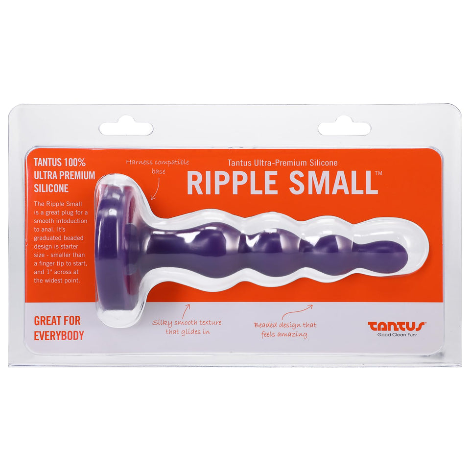 Tantus Ripple Small  Amethyst