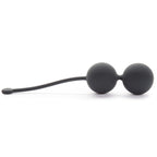 Fifty Shades Of Grey Tighten And Tense Black Silicone Jiggle Balls For Kegel Toning - 70G