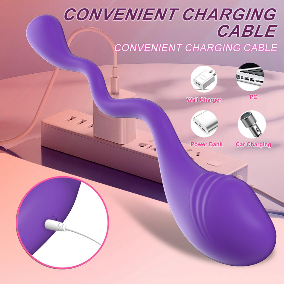 APP Remote Control Vibrator for Women, Wearable Panties G-spot Vibrators, 10 Vibration Clitoral Stimulator Vibrating Egg, Long D