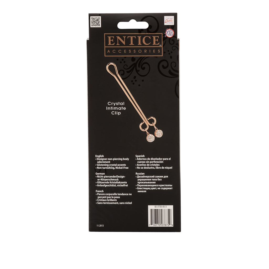 Calexotics Entice Crystal Intimate Clip