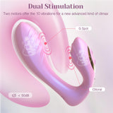 Tracy 's Dog Wearable Clitoral G Spot Vibrator, Remote Control Adult Toys for Women Couple, Flexible Vibrating Sex Toy Panty Vib