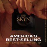 SKYN Extra Studded, 22 Count, Lubricated Latex-Free Condoms, Unique Texture Intensifies Every Moment