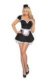 Maid To Please - Black - Large