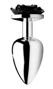 Black Rose Anal Plug- Small