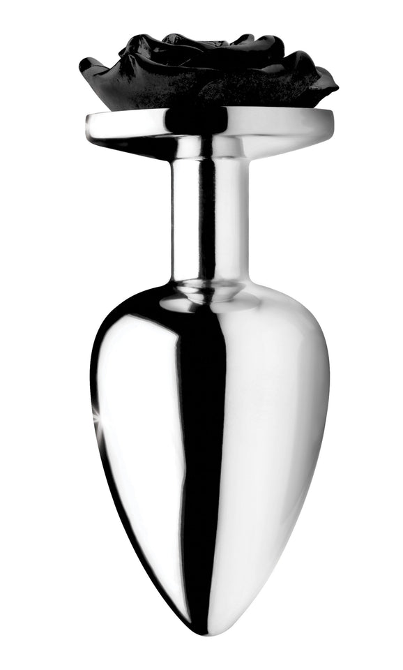 Black Rose Anal Plug- Small