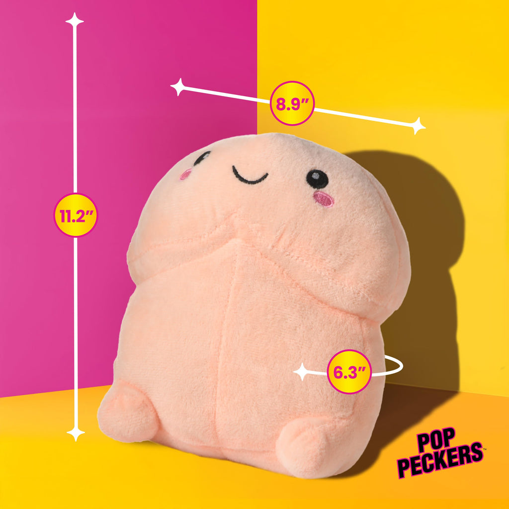 Pop Peckers Chibi Happy Pecker Pillow M