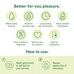 Good Clean Love Almost Naked Organic Water-Based Lube, Personal Lubricant With Aloe Vera, Safe For Adult Toys & Condoms, Ph-Bala