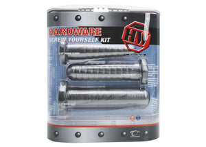 Hardware Screw Yourself Kit, Gray