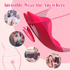 Remote Control Vibrator Couples Sex Toys, App Cellphone Wearable Couple Vibrator with Remote, Vibrating Panties with 10 Vibratio