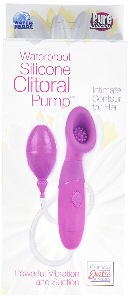 California Exotics Waterproof Silicone Clitoral Pump, Pink