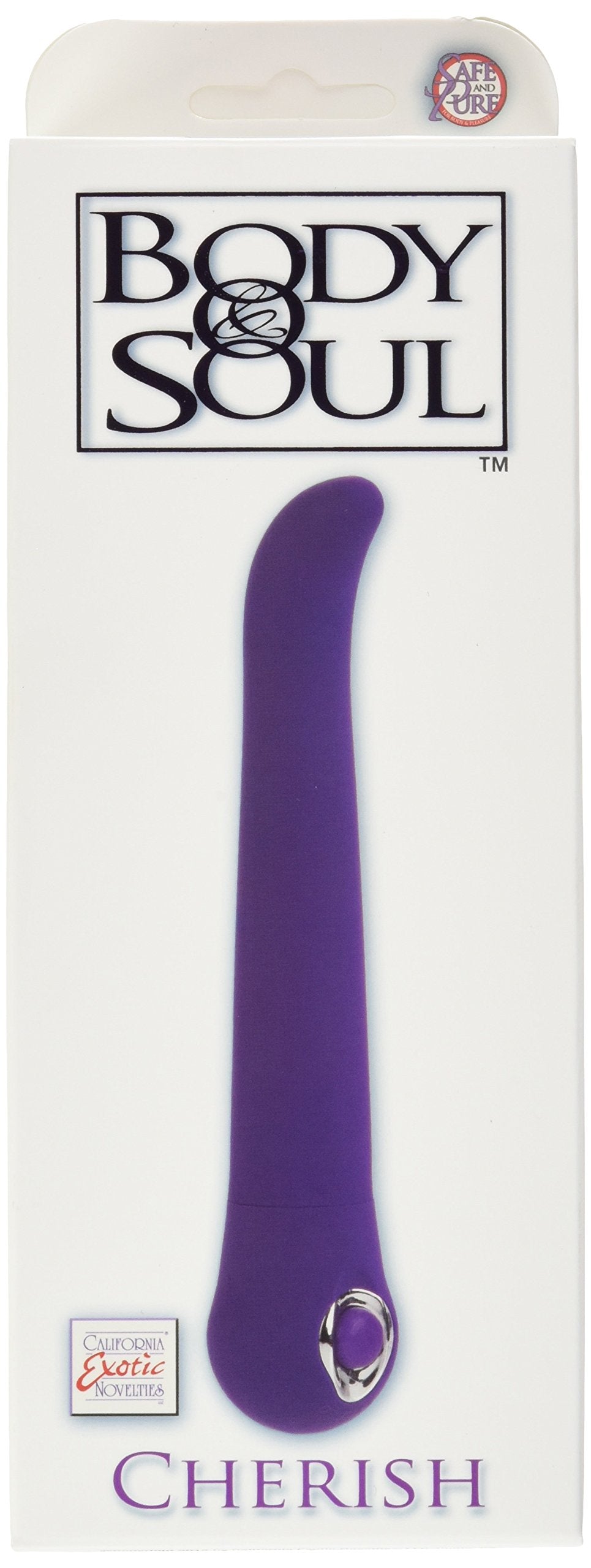 California Exotic Novelties Body & Soul Cherish, Purple, 0.12 Pound