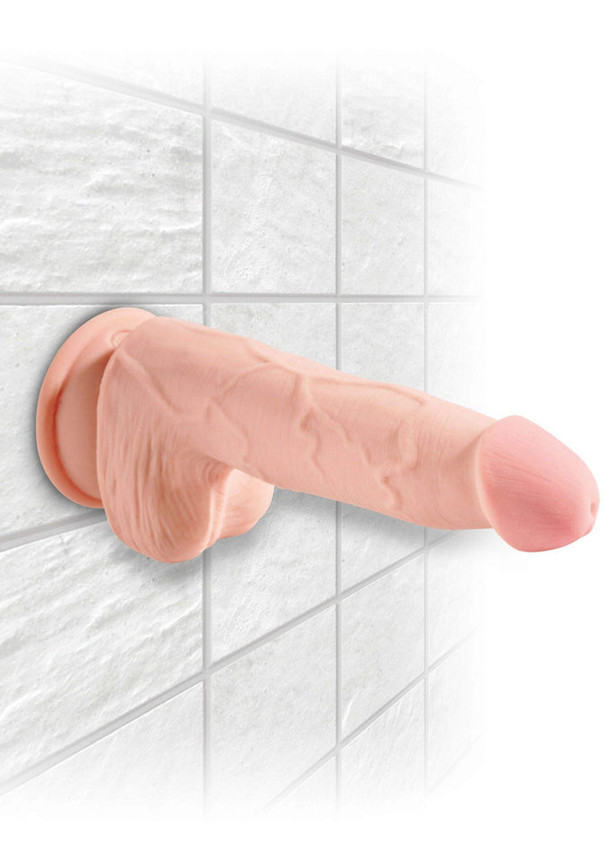 King Cock Plus 5In Triple Den Cock/Balls
