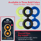 Forto F-81:Double Ring Liqu Sili 47mm Bk