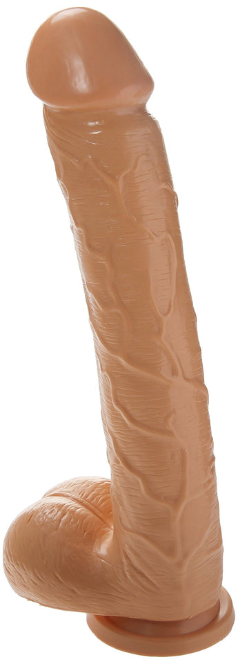 Nasswalk All American Whopper Straight Dong Waterproof, Flesh, 11 Inch