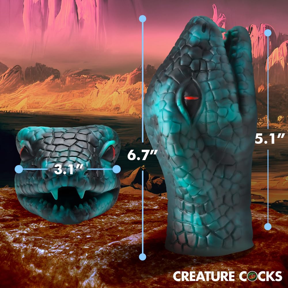 Creature Cocks Serpentinestroker Sil Grn