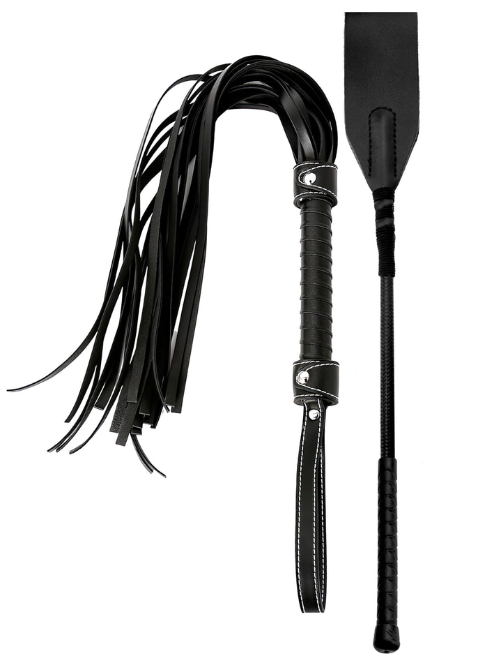 RIDIN Sex Whip for Spanking BDSM Bedroom Flogger Kit Adults Bondage Paddles Sex Whips and Ticklers Flogger Spanking Sex Set Feti