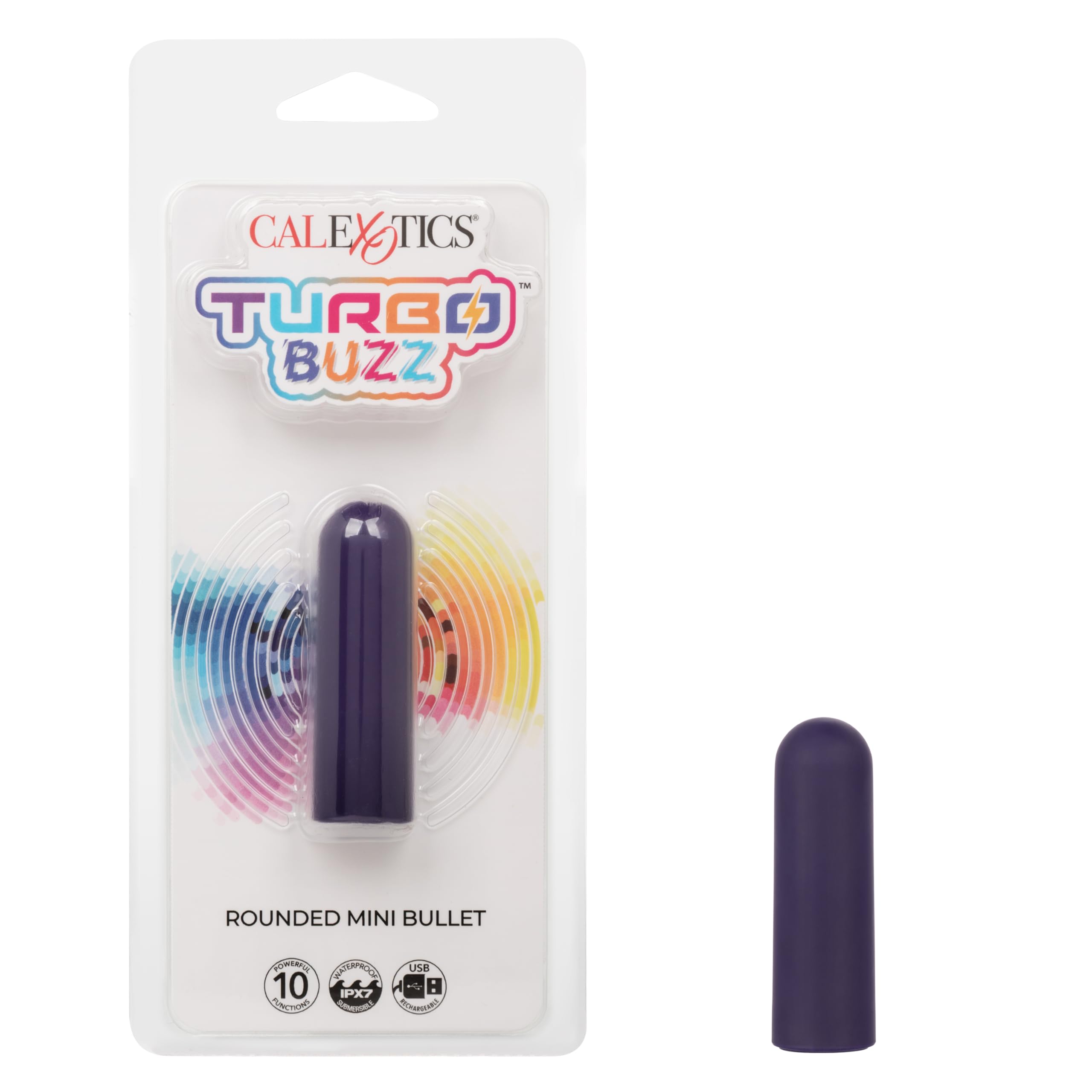 Turbo Buzz Round Mini Bullet Purple